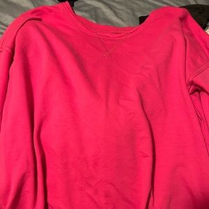 Oversized balloon sleeve top